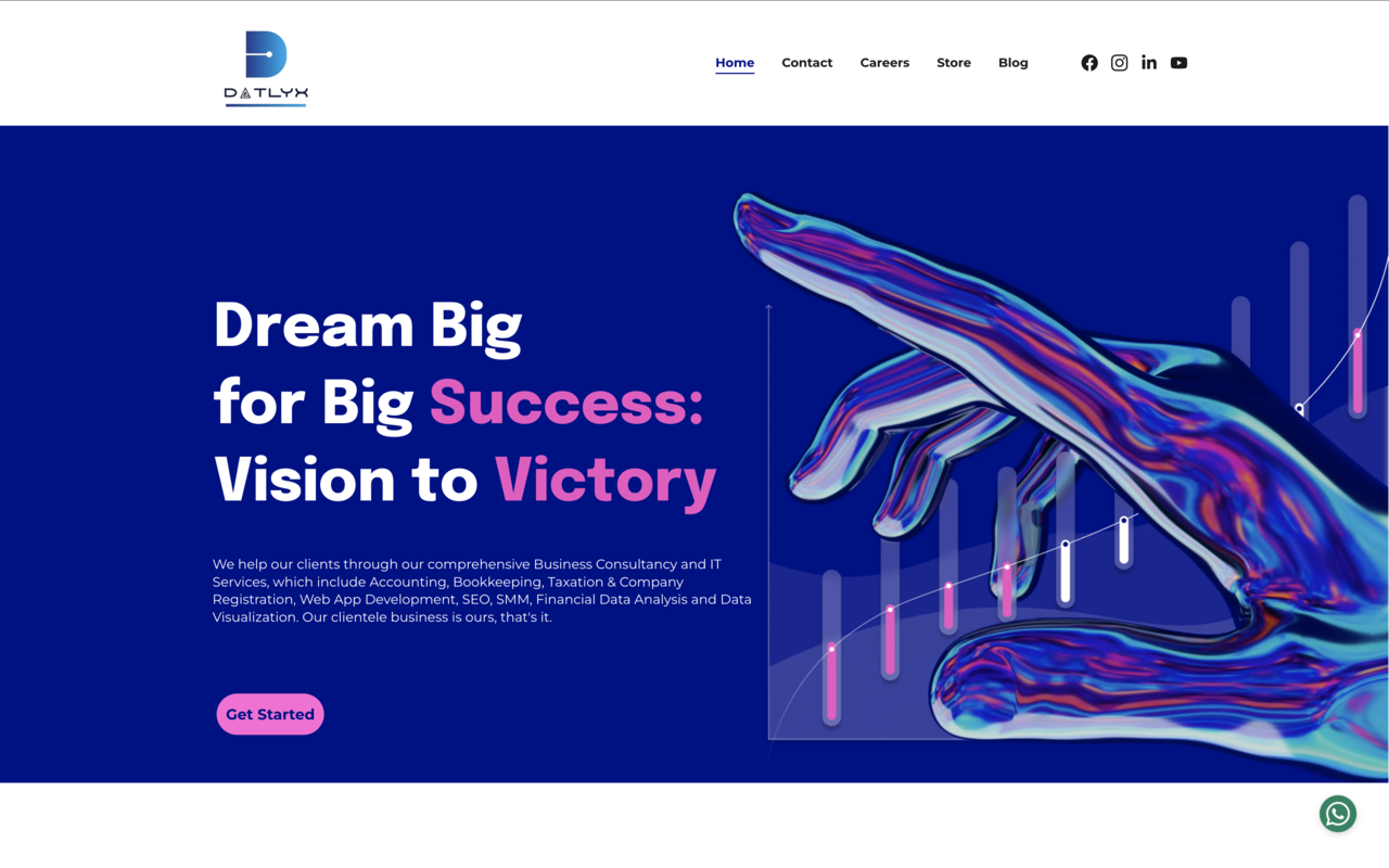 Datlyx - Business Consultation Agency Website